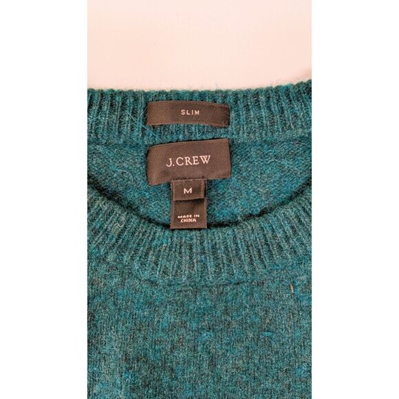 J Crew Emerald Slim Fit Wool Blend Sweater, Men's M - Picture 4 of 5